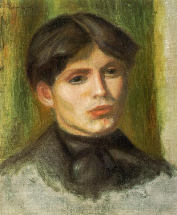 Wikioo.org - The Encyclopedia of Fine Arts - Painting, Artwork by Pierre-Auguste Renoir - Woman's Head 10