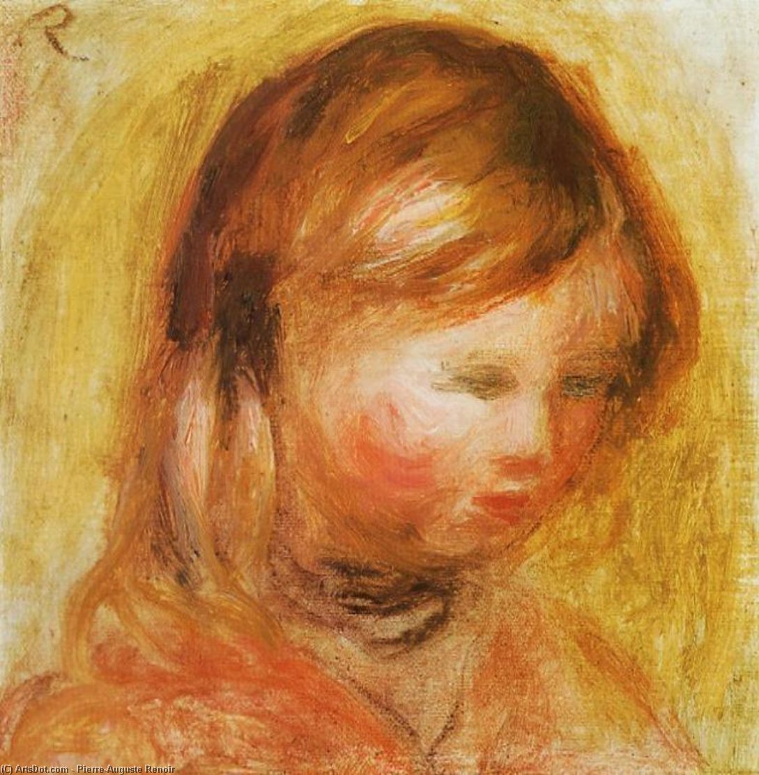 WikiOO.org - Enciclopédia das Belas Artes - Pintura, Arte por Pierre-Auguste Renoir - Young Girl