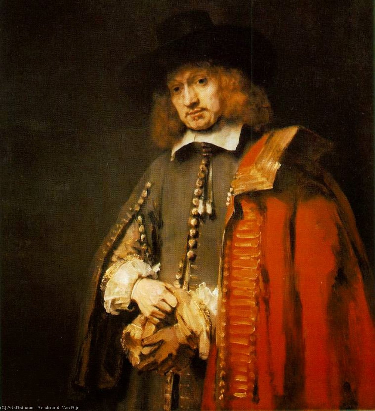 Wikioo.org - The Encyclopedia of Fine Arts - Painting, Artwork by Rembrandt Van Rijn - Jan Six