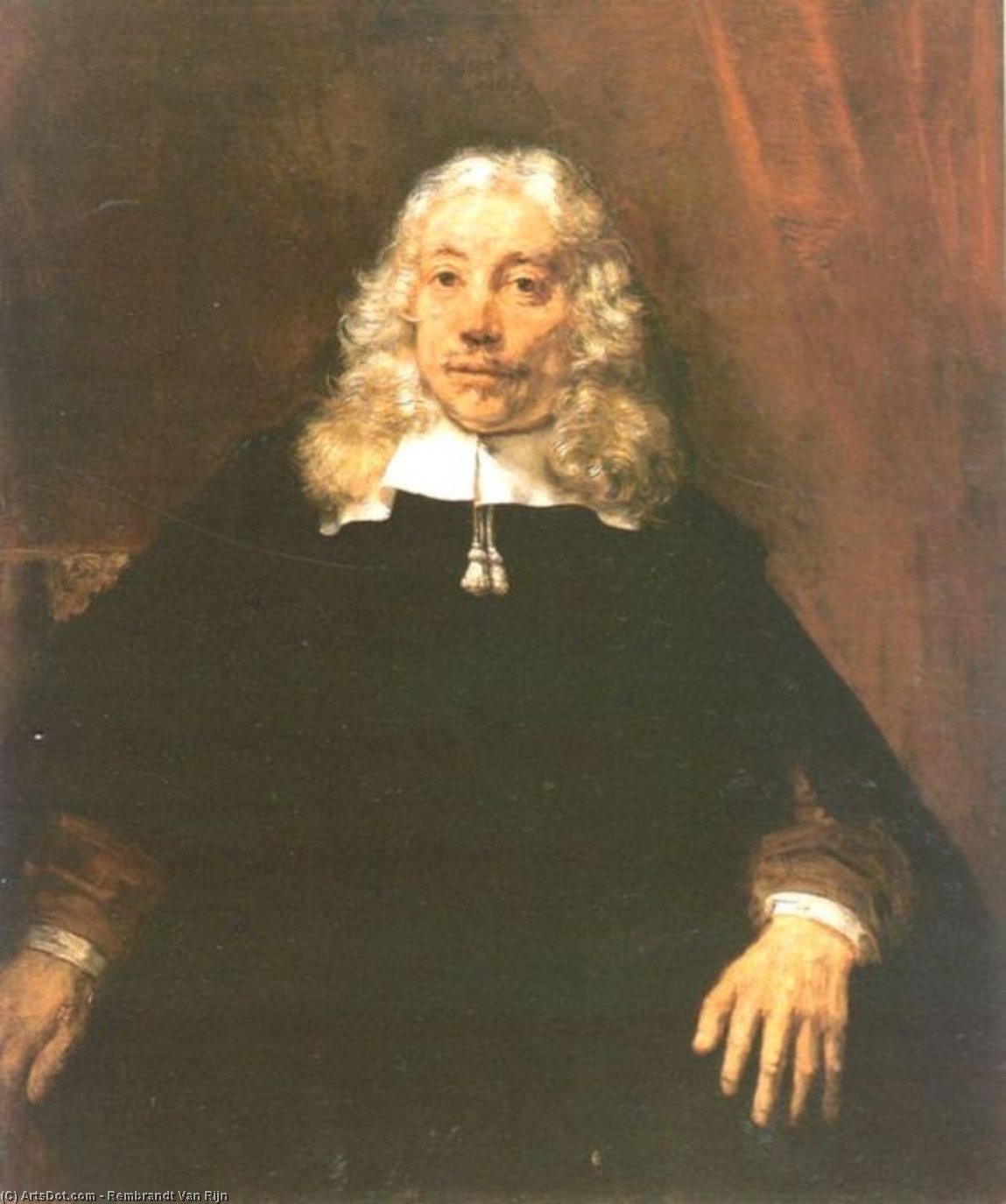 WikiOO.org – 美術百科全書 - 繪畫，作品 Rembrandt Van Rijn - 人像的一个人