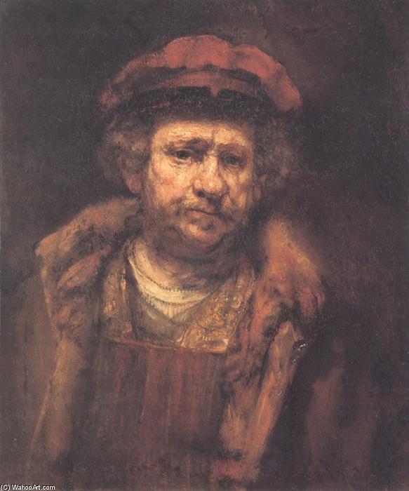 Wikioo.org - The Encyclopedia of Fine Arts - Painting, Artwork by Rembrandt Van Rijn - Self Portrait (16)