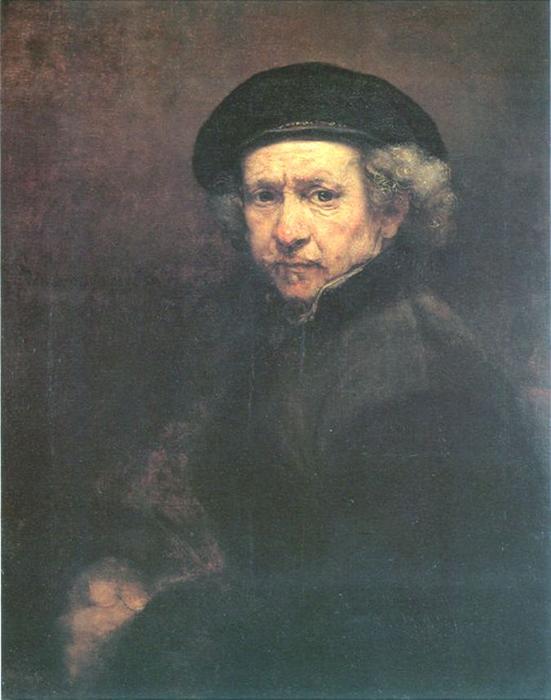 WikiOO.org - Enciklopedija dailės - Tapyba, meno kuriniai Rembrandt Van Rijn - Self Portrait