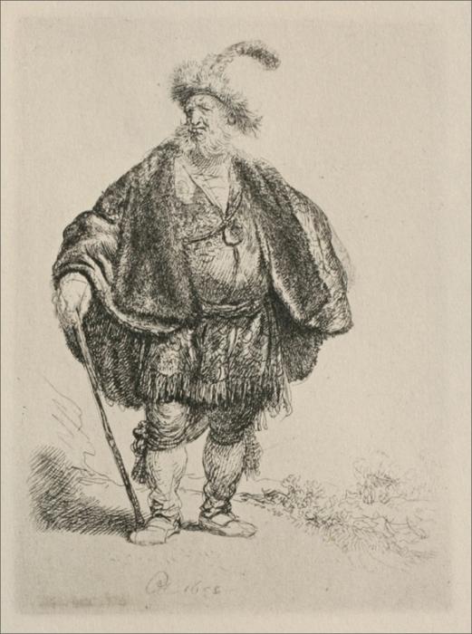 Wikioo.org – L'Enciclopedia delle Belle Arti - Pittura, Opere di Rembrandt Van Rijn - Il Persiano
