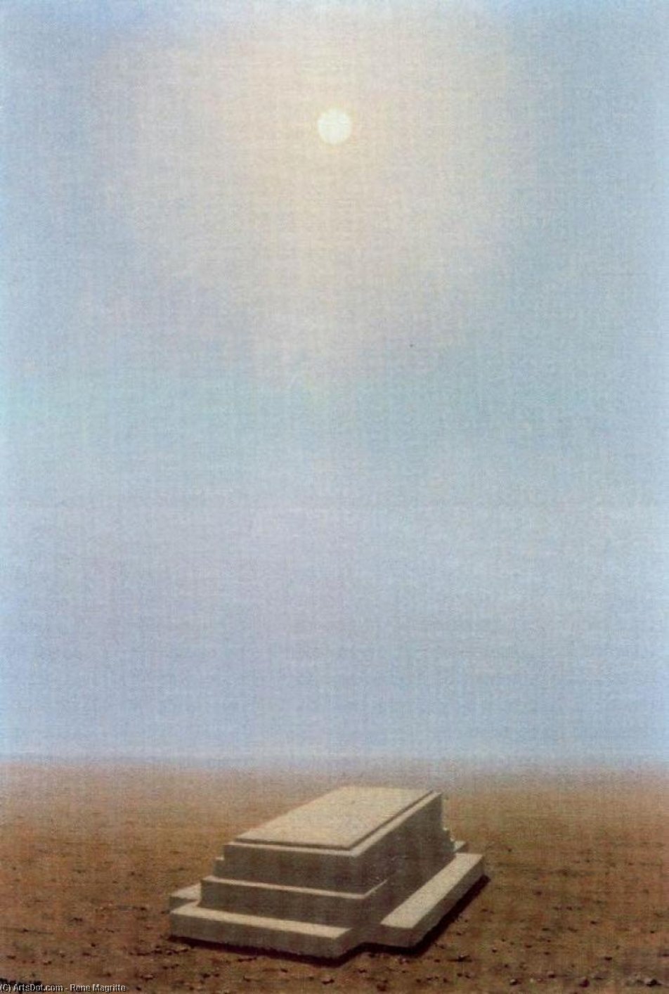 Wikioo.org - สารานุกรมวิจิตรศิลป์ - จิตรกรรม Rene Magritte - El más allá