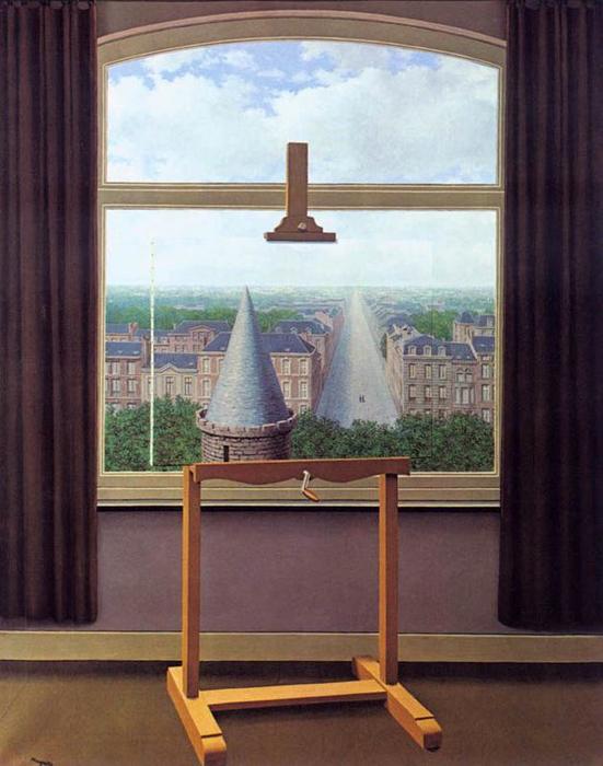 Wikioo.org - The Encyclopedia of Fine Arts - Painting, Artwork by Rene Magritte - Euclidean Walks