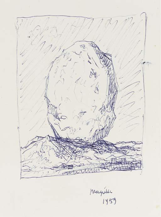 WikiOO.org - 百科事典 - 絵画、アートワーク Rene Magritte - ラ·音部記号·ド·ヴェール