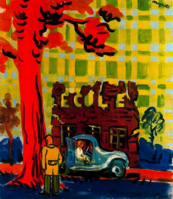 WikiOO.org - Encyclopedia of Fine Arts - Festés, Grafika Rene Magritte - La etapa