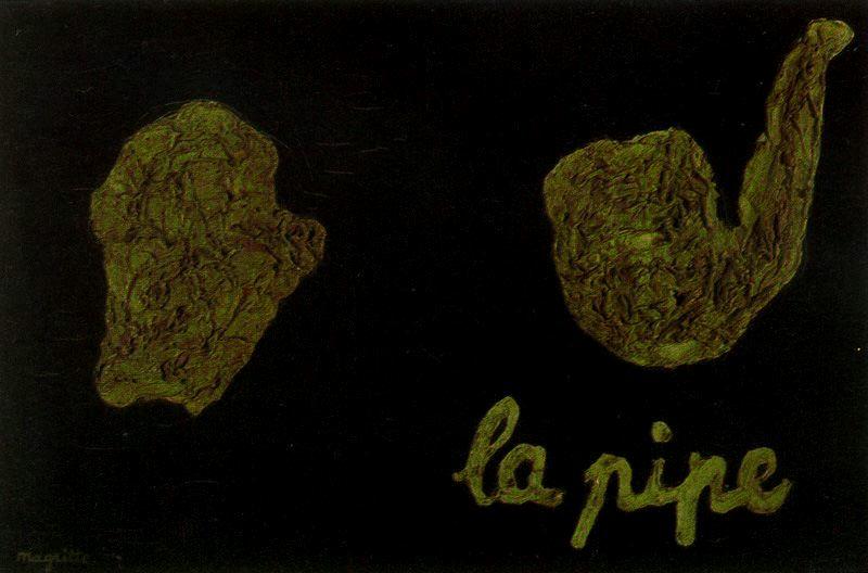 WikiOO.org - Enciklopedija likovnih umjetnosti - Slikarstvo, umjetnička djela Rene Magritte - La pipa