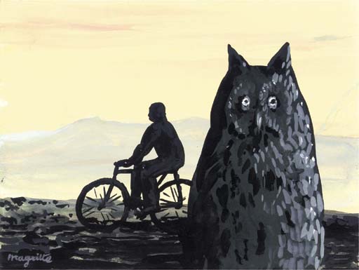 WikiOO.org - אנציקלופדיה לאמנויות יפות - ציור, יצירות אמנות Rene Magritte - Le retour au pays natal