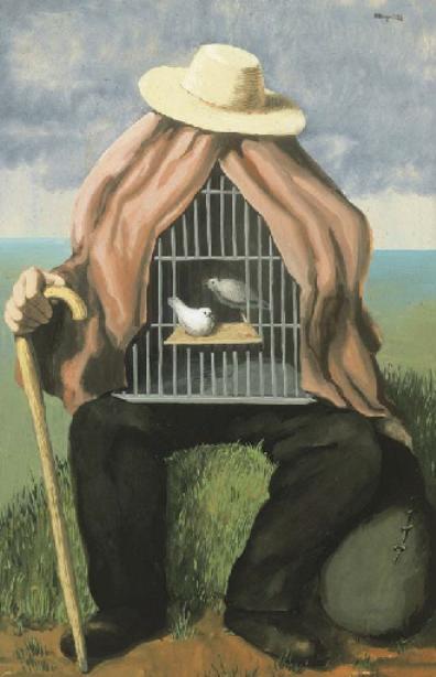 WikiOO.org - Encyclopedia of Fine Arts - Malba, Artwork Rene Magritte - Le thérapeute