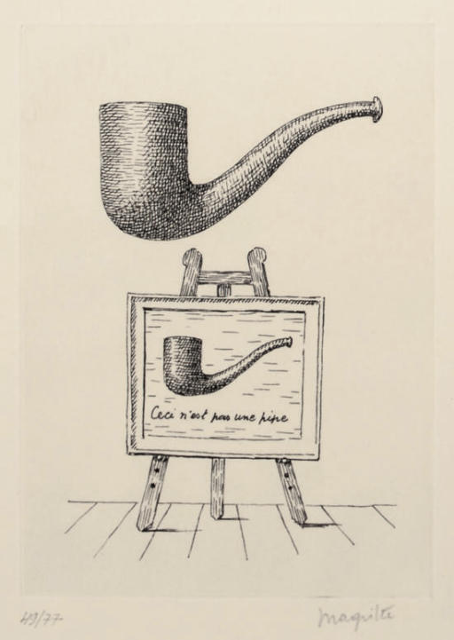 Wikoo.org - موسوعة الفنون الجميلة - اللوحة، العمل الفني Rene Magritte - Les Deux Mystéres