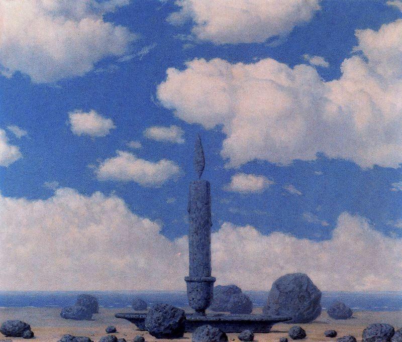 Wikioo.org – L'Encyclopédie des Beaux Arts - Peinture, Oeuvre de Rene Magritte - Recuerdo de viaje