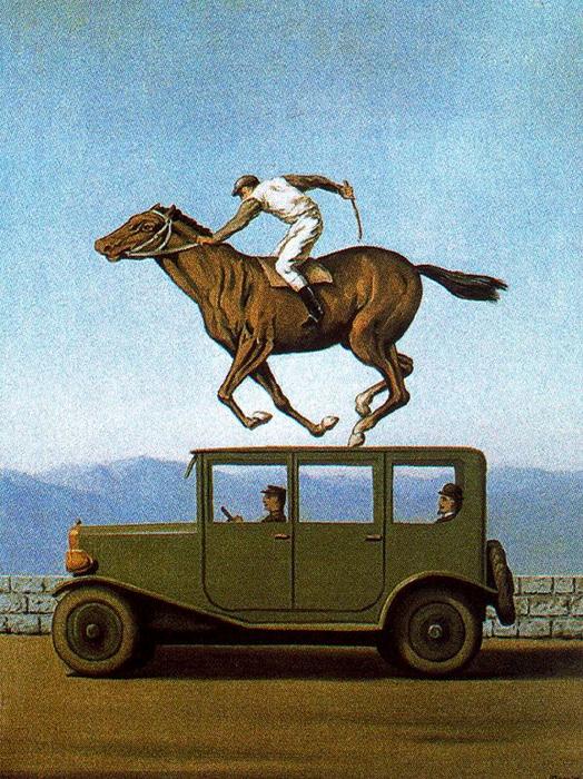 Wikioo.org - The Encyclopedia of Fine Arts - Painting, Artwork by Rene Magritte - The anger of the Gods
