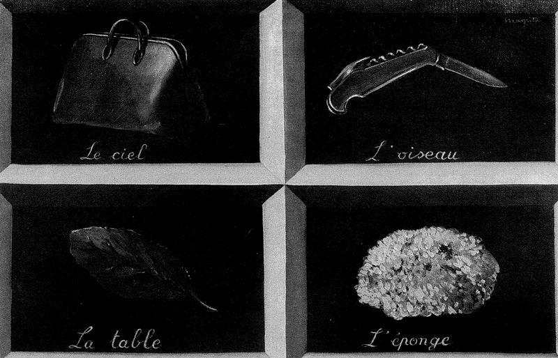 Wikioo.org – La Enciclopedia de las Bellas Artes - Pintura, Obras de arte de Rene Magritte - el clave de sueños