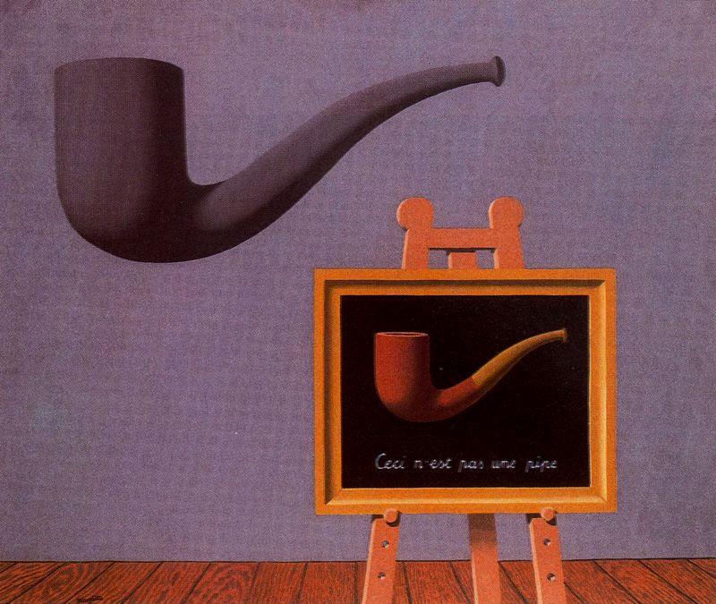 Wikioo.org - The Encyclopedia of Fine Arts - Painting, Artwork by Rene Magritte - The two mysteries