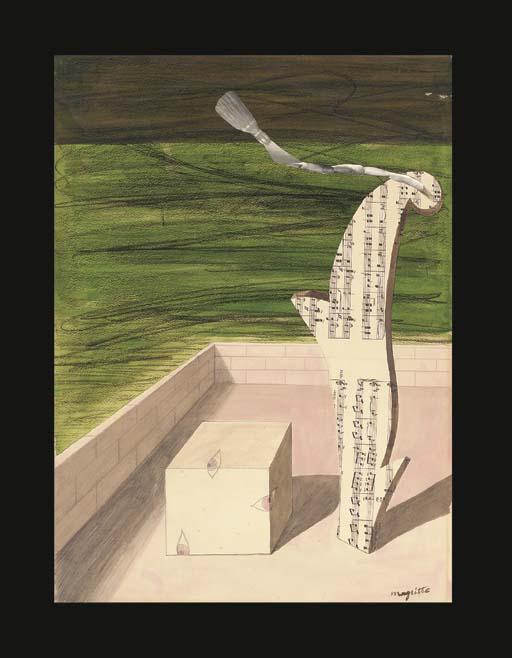 WikiOO.org - Enciklopedija likovnih umjetnosti - Slikarstvo, umjetnička djela Rene Magritte - Untitled 3