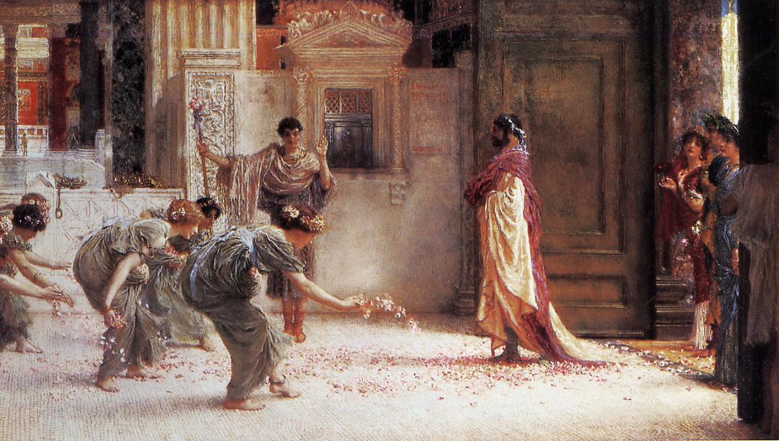 Wikioo.org - The Encyclopedia of Fine Arts - Painting, Artwork by Lawrence Alma-Tadema - Caracalla
