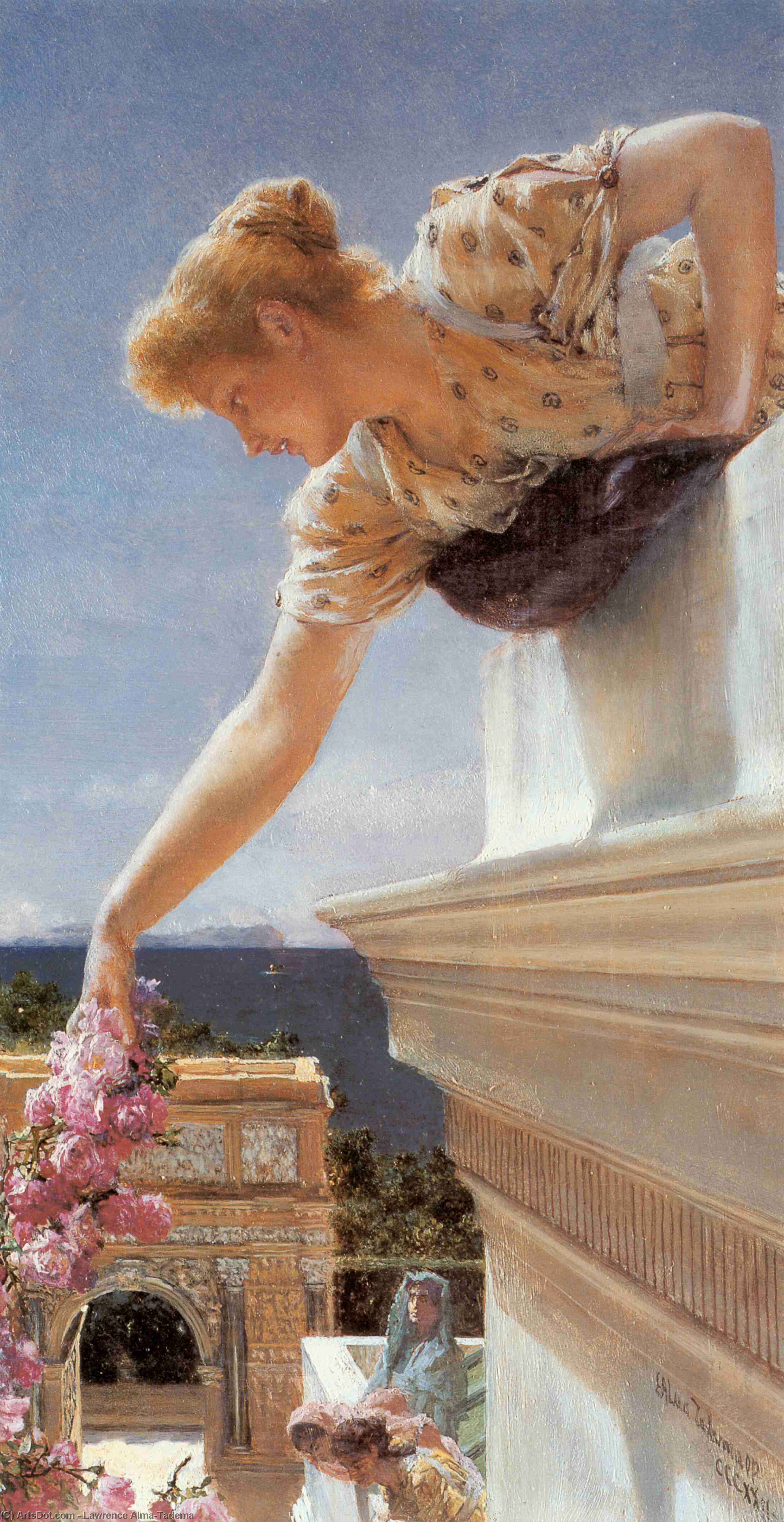 Wikioo.org - Die Enzyklopädie bildender Kunst - Malerei, Kunstwerk von Lawrence Alma-Tadema - Gott geschwindigkeit