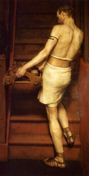 Wikioo.org - สารานุกรมวิจิตรศิลป์ - จิตรกรรม Lawrence Alma-Tadema - The Roman Potter