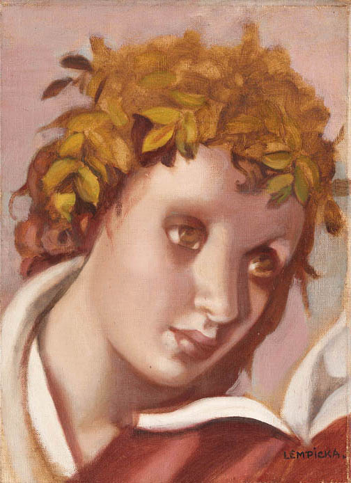 Wikioo.org - The Encyclopedia of Fine Arts - Painting, Artwork by Tamara De Lempicka - Graziella II