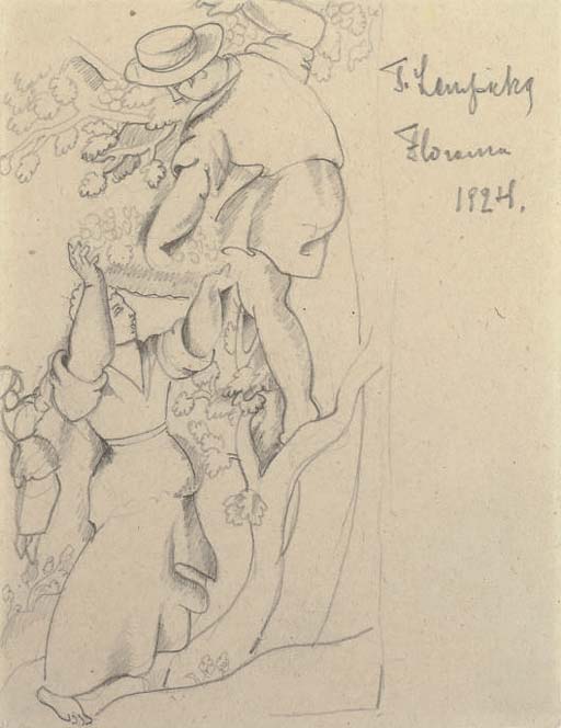 WikiOO.org - دایره المعارف هنرهای زیبا - نقاشی، آثار هنری Tamara De Lempicka - La ceuillette