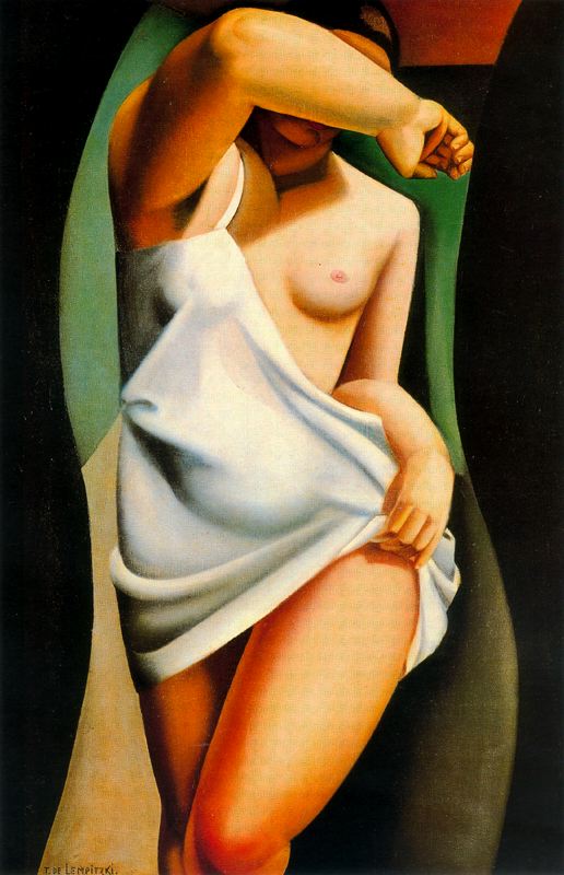 WikiOO.org - Encyclopedia of Fine Arts - Maleri, Artwork Tamara De Lempicka - Le modèle