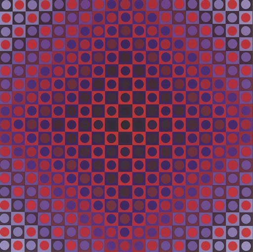 Wikioo.org - The Encyclopedia of Fine Arts - Painting, Artwork by Victor Vasarely - Boglar