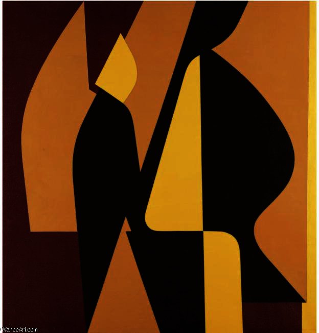Wikioo.org - The Encyclopedia of Fine Arts - Painting, Artwork by Victor Vasarely - Chillan-K