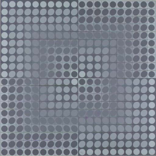 Wikioo.org - The Encyclopedia of Fine Arts - Painting, Artwork by Victor Vasarely - Composition 6