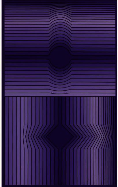 Wikioo.org - The Encyclopedia of Fine Arts - Painting, Artwork by Victor Vasarely - Cuelue 2