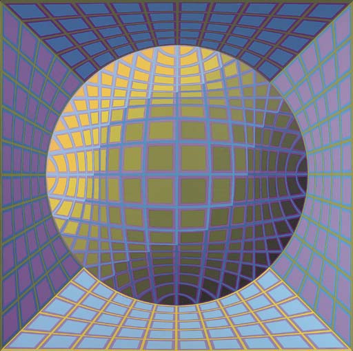 Wikioo.org - The Encyclopedia of Fine Arts - Painting, Artwork by Victor Vasarely - Dauve