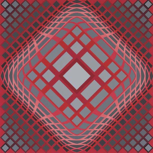 Wikioo.org - The Encyclopedia of Fine Arts - Painting, Artwork by Victor Vasarely - Dell-Surk