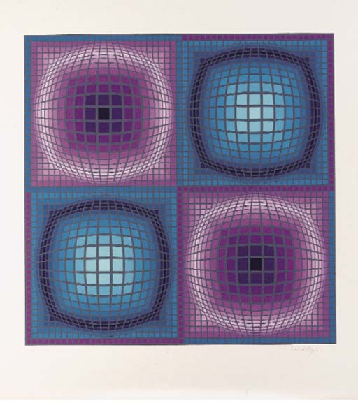Wikioo.org - The Encyclopedia of Fine Arts - Painting, Artwork by Victor Vasarely - Diorre