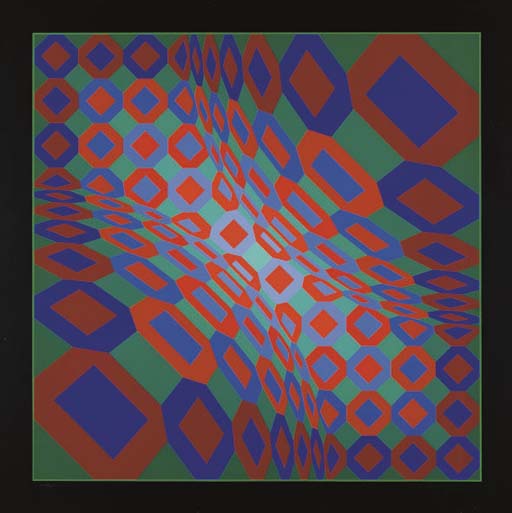 Wikioo.org - The Encyclopedia of Fine Arts - Painting, Artwork by Victor Vasarely - Enigmes