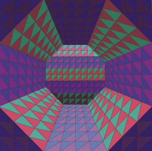 Wikioo.org - The Encyclopedia of Fine Arts - Painting, Artwork by Victor Vasarely - Haynal