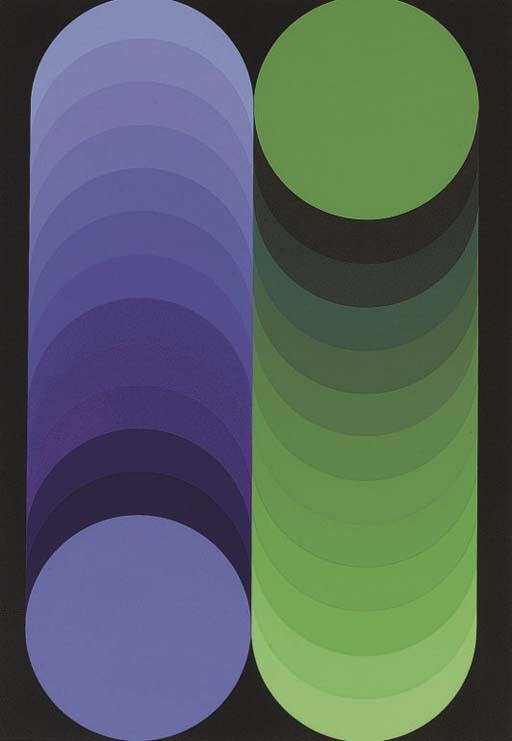 Wikioo.org - The Encyclopedia of Fine Arts - Painting, Artwork by Victor Vasarely - Kidio