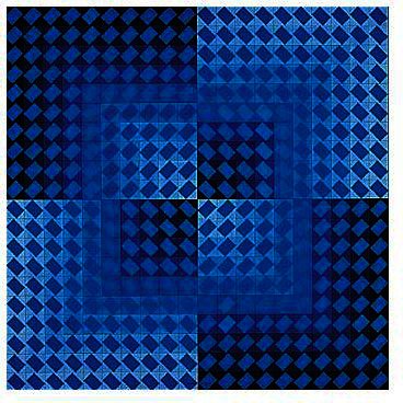 Wikioo.org - The Encyclopedia of Fine Arts - Painting, Artwork by Victor Vasarely - Kodd-k