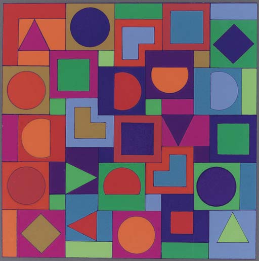 Wikioo.org - The Encyclopedia of Fine Arts - Painting, Artwork by Victor Vasarely - MC-MC pan
