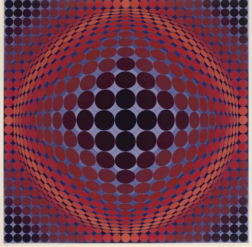 Wikioo.org - The Encyclopedia of Fine Arts - Painting, Artwork by Victor Vasarely - One plate