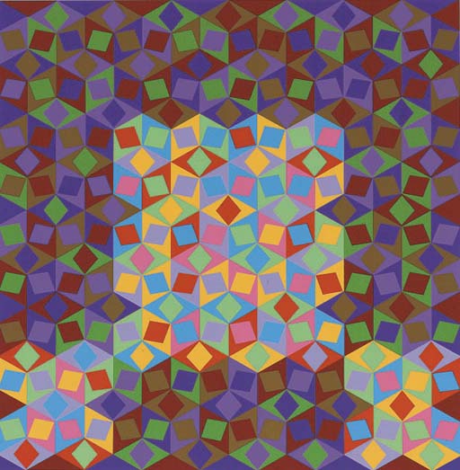 Wikioo.org - The Encyclopedia of Fine Arts - Painting, Artwork by Victor Vasarely - Photon
