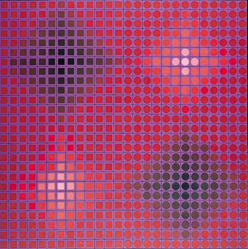 Wikioo.org - The Encyclopedia of Fine Arts - Painting, Artwork by Victor Vasarely - Pyross-c