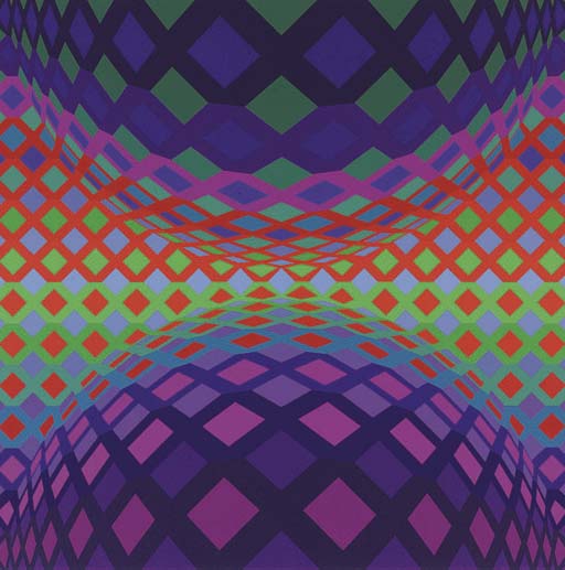 Wikioo.org - The Encyclopedia of Fine Arts - Painting, Artwork by Victor Vasarely - Reech