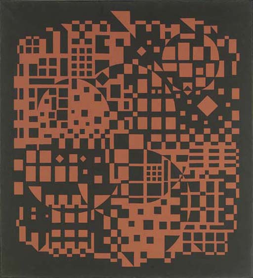 Wikioo.org - The Encyclopedia of Fine Arts - Painting, Artwork by Victor Vasarely - Sikkaso