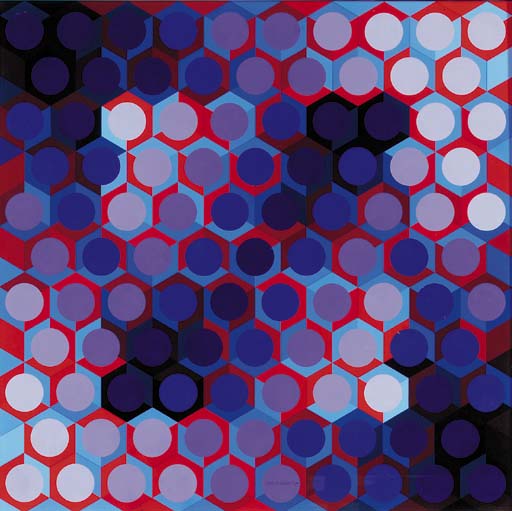 WikiOO.org - Енциклопедия за изящни изкуства - Живопис, Произведения на изкуството Victor Vasarely - Soeloe
