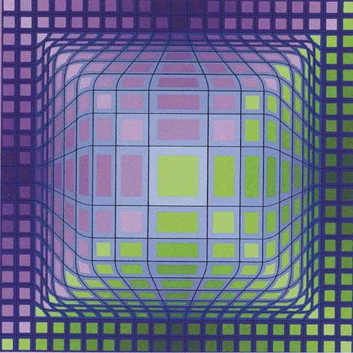 WikiOO.org - Енциклопедия за изящни изкуства - Живопис, Произведения на изкуството Victor Vasarely - Sphere
