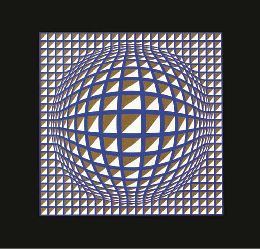 Wikioo.org - The Encyclopedia of Fine Arts - Painting, Artwork by Victor Vasarely - Terz