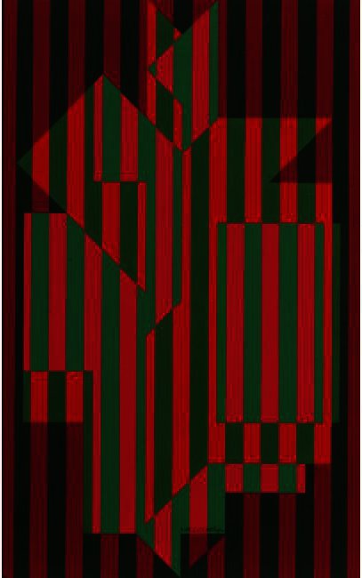 WikiOO.org - Енциклопедия за изящни изкуства - Живопис, Произведения на изкуството Victor Vasarely - Ujjain Mc