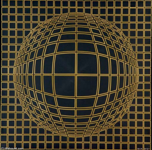WikiOO.org - Енциклопедия за изящни изкуства - Живопис, Произведения на изкуството Victor Vasarely - Untitled 2