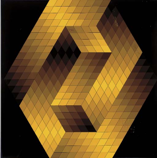 Wikioo.org - The Encyclopedia of Fine Arts - Painting, Artwork by Victor Vasarely - Untitled 20
