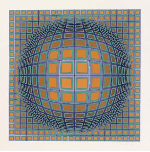 Wikioo.org - The Encyclopedia of Fine Arts - Painting, Artwork by Victor Vasarely - Vancouver